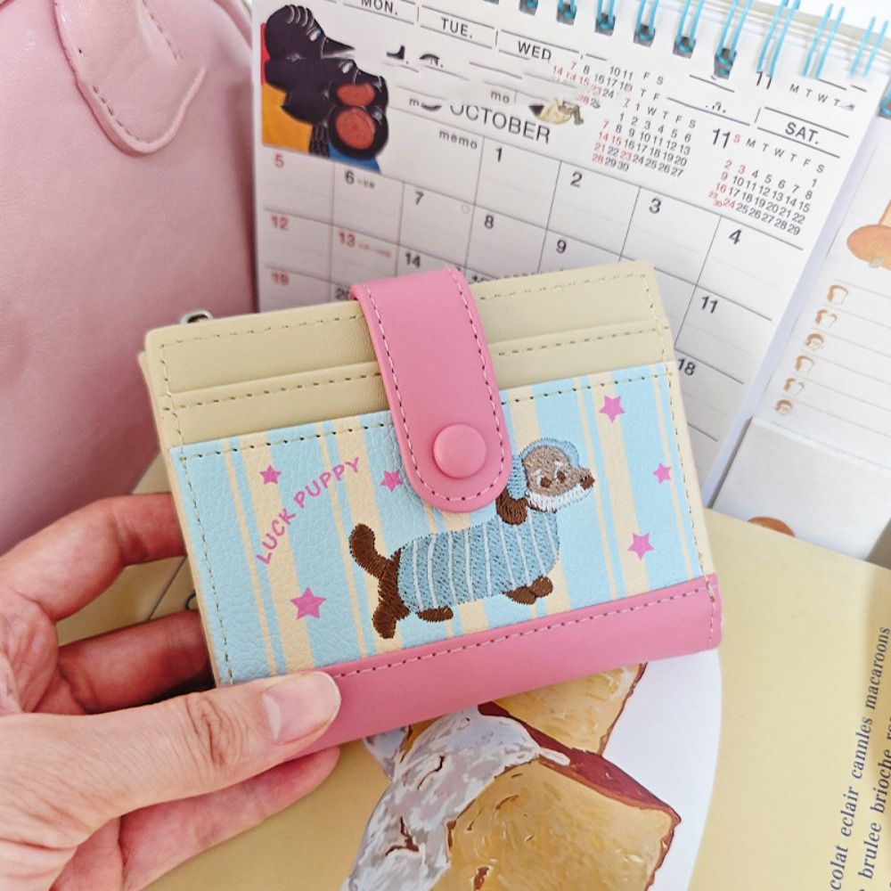 Portable Dopamine Color Dachsh - Embroidery Wallet recensione e prezzo