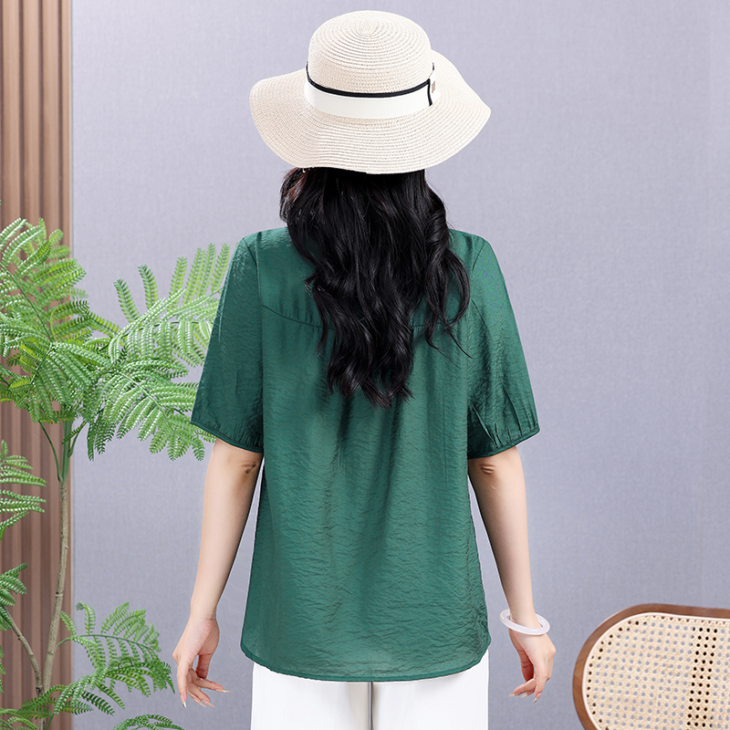 Summer Elastic Tee Shirt Solid - Embroidery Uniforms recensione e prezzo