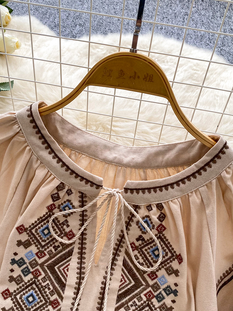 Women Autumn Blouse Loose Arti - Embroidery Artist recensione e prezzo