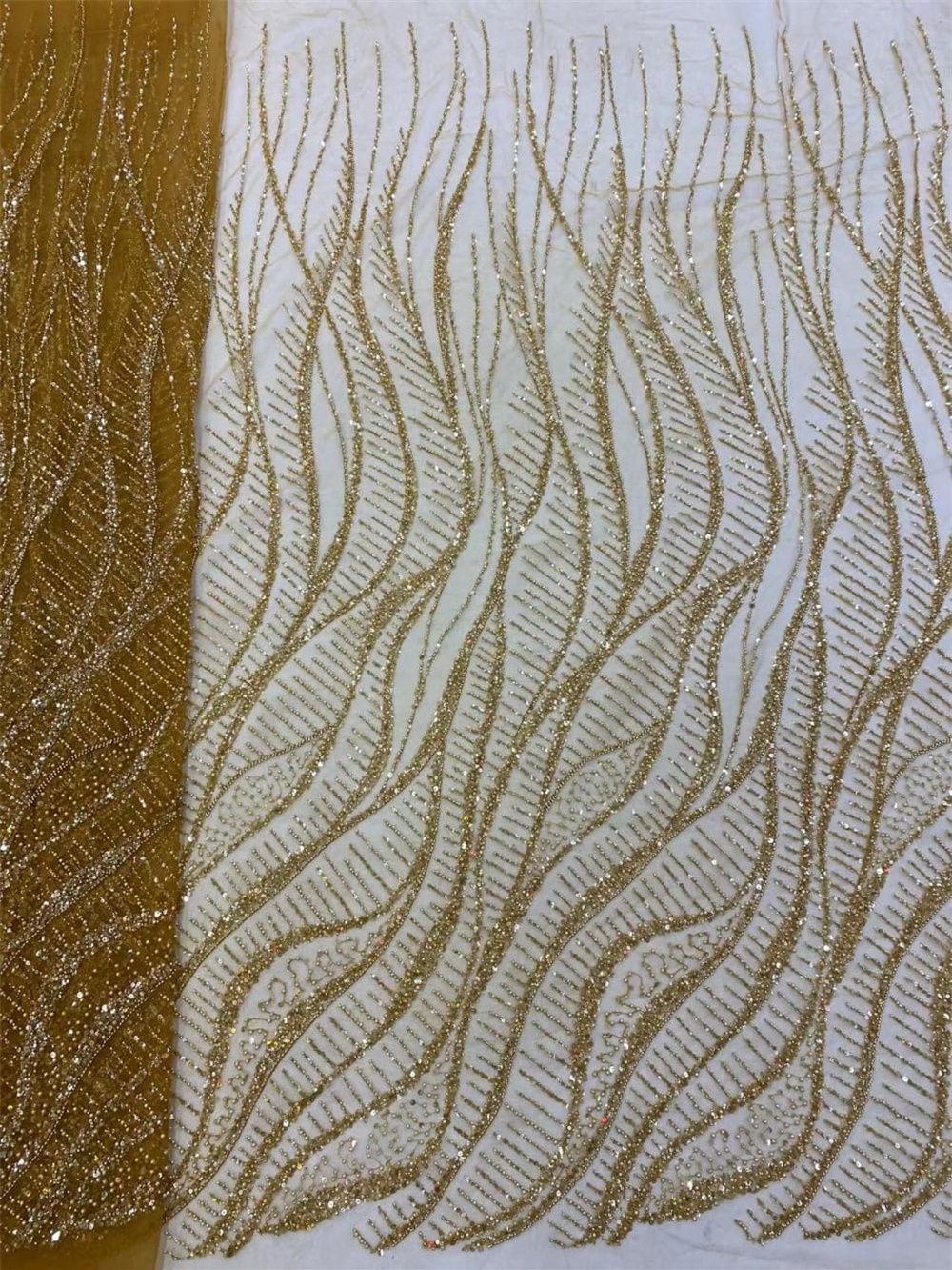 Wholesale 2025 African Sequins - Embroidery Net Fabric recensione e prezzo