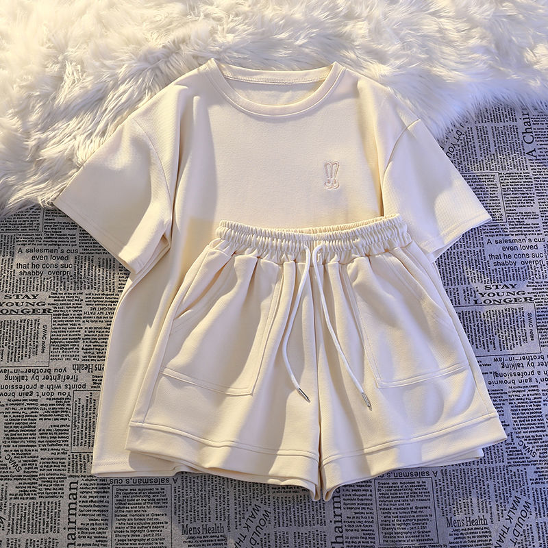 Women Short Sleeve Shorts Spor - Embroidery Uniform recensione e prezzo