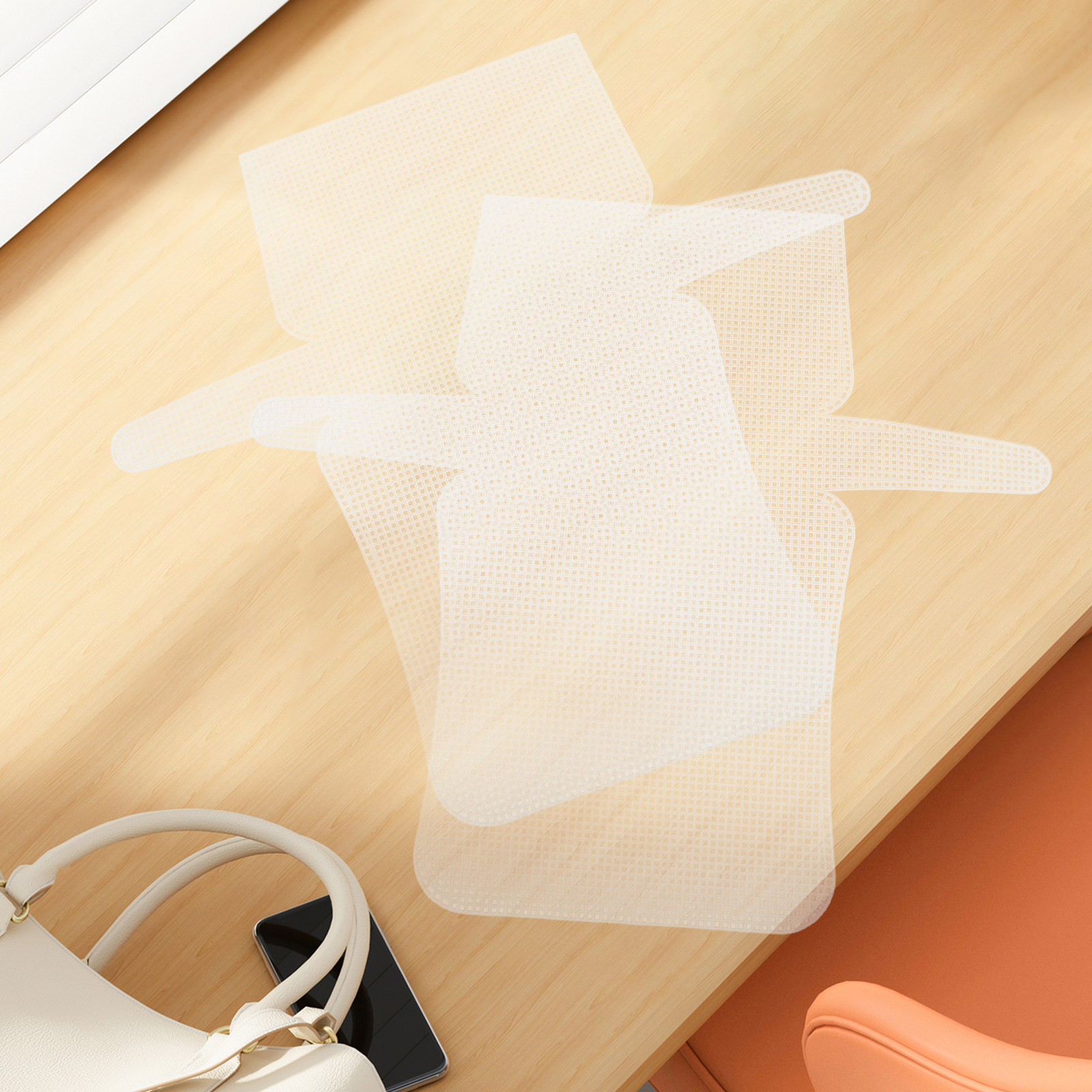 4Pcs Plastic Mesh Canvas Sheet - Embroidery For Beginners recensione e prezzo