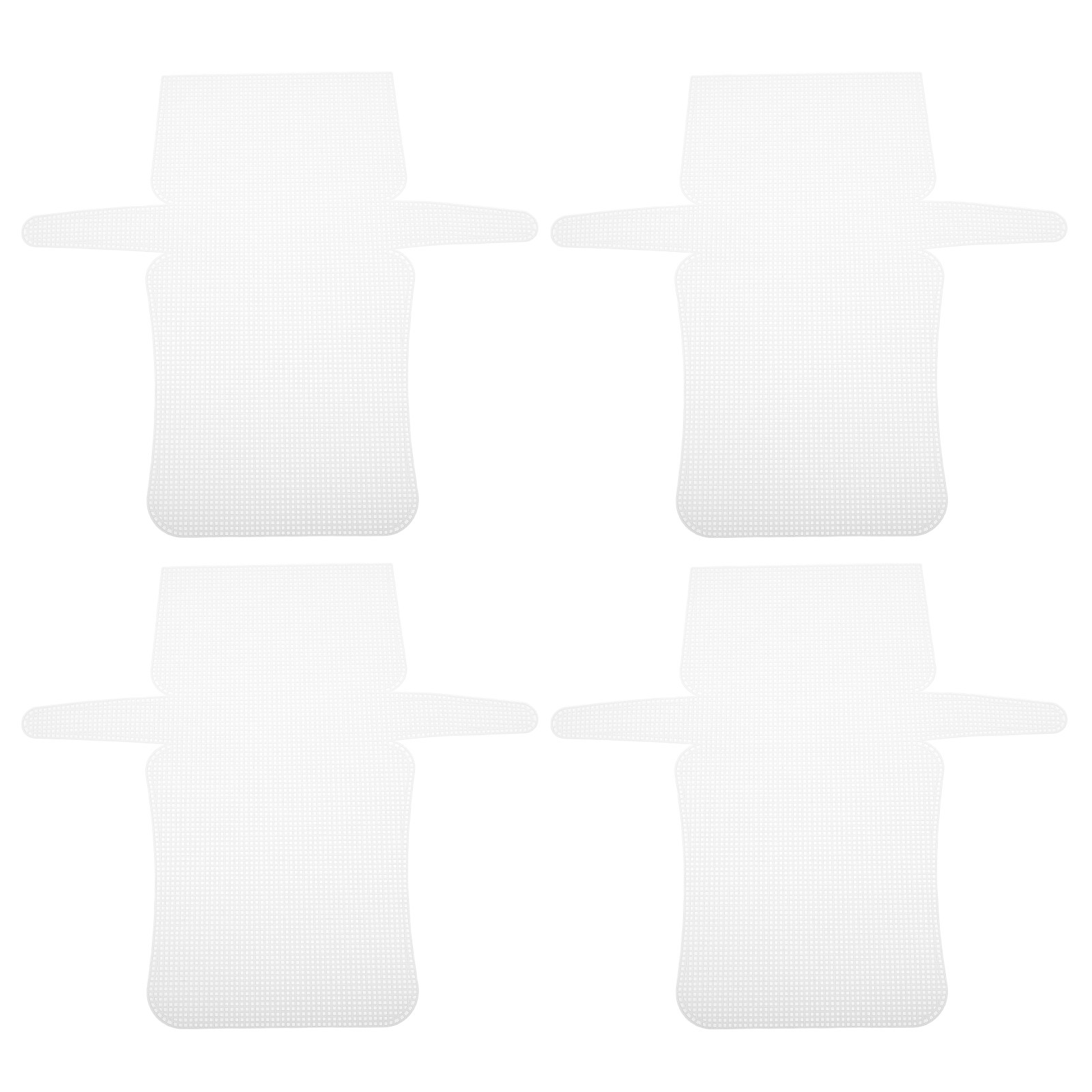 4Pcs Plastic Mesh Canvas Sheet - Embroidery For Beginners recensione e prezzo