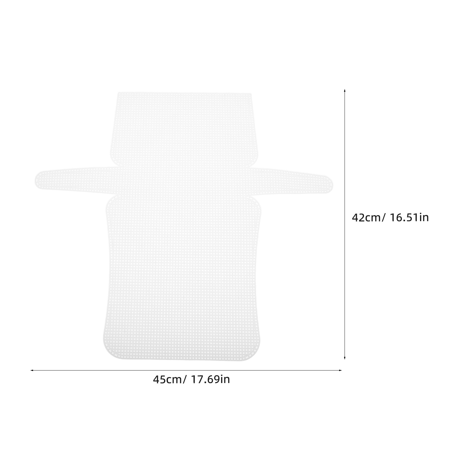 4Pcs Plastic Mesh Canvas Sheet - Embroidery For Beginners recensione e prezzo