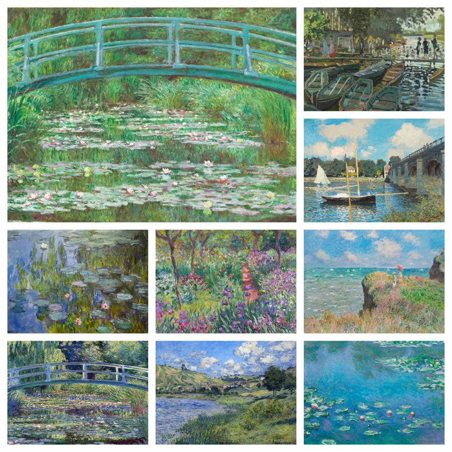 Artist Monet Famous Paintings  - Embroidery Artist recensione e prezzo