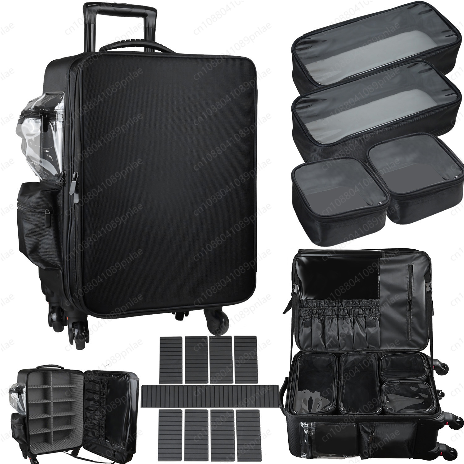 Large-capacity Trolley Cosmeti - Embroidery Artist recensione e prezzo