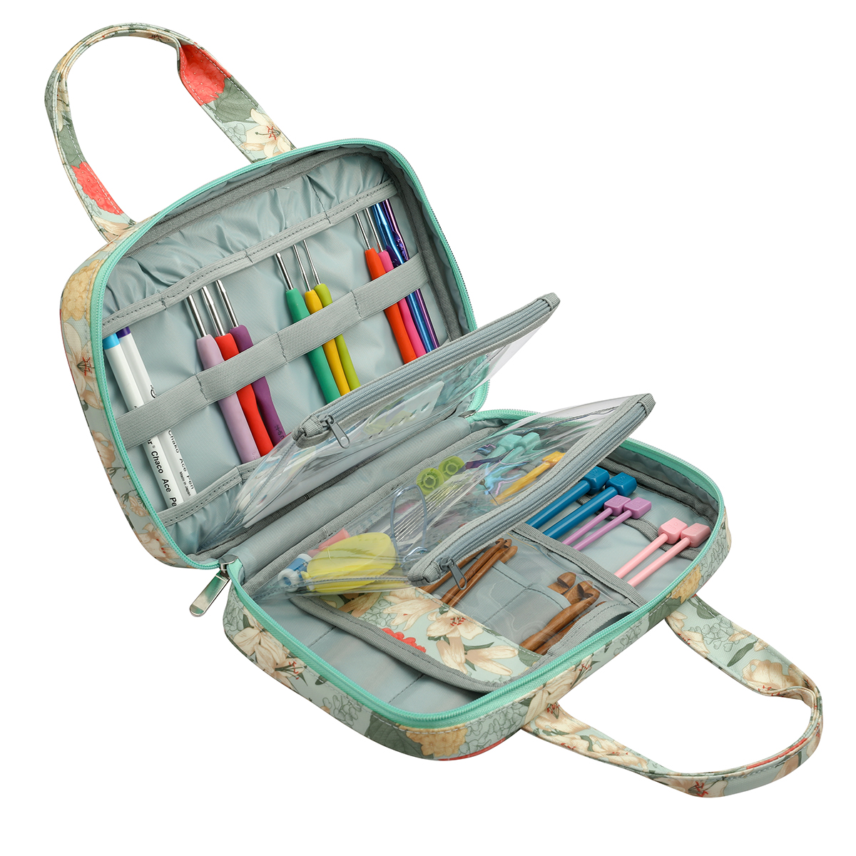 Lake Blue Yarn Bag Embroidery  - Embroidery Yarns recensione e prezzo