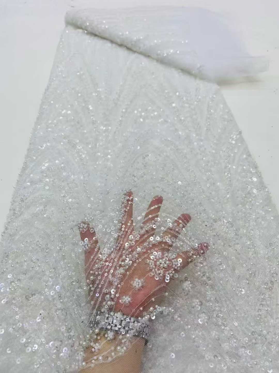 2026 African Nigerian High-Qua - Embroidery Net Fabric recensione e prezzo
