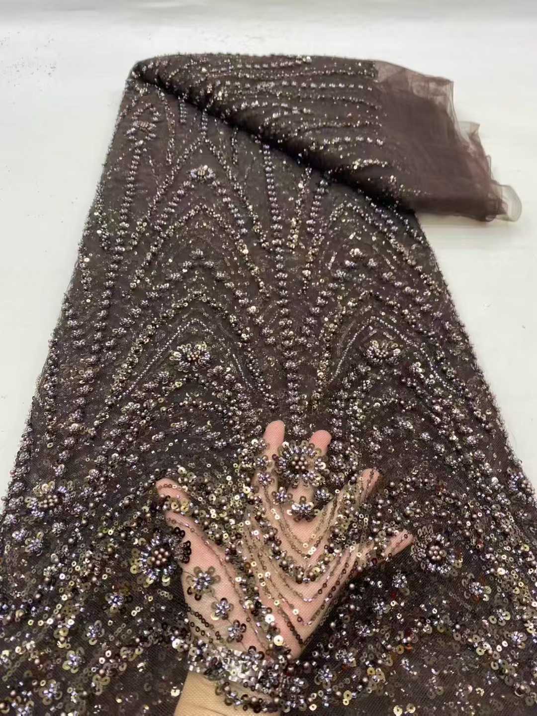 2026 African Nigerian High-Qua - Embroidery Net Fabric recensione e prezzo