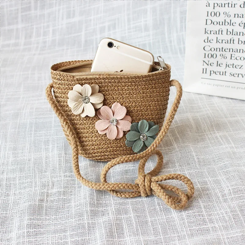Summer Children's Straw Woven  - Embroidery Love recensione e prezzo