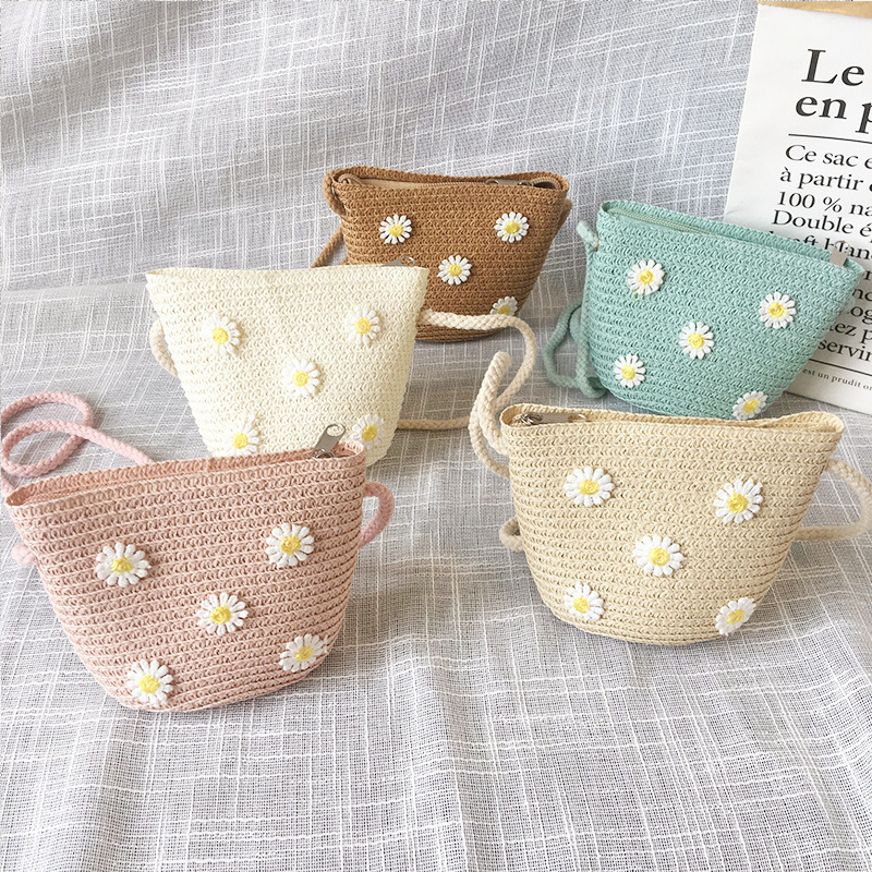 Summer Children's Straw Woven  - Embroidery Love recensione e prezzo