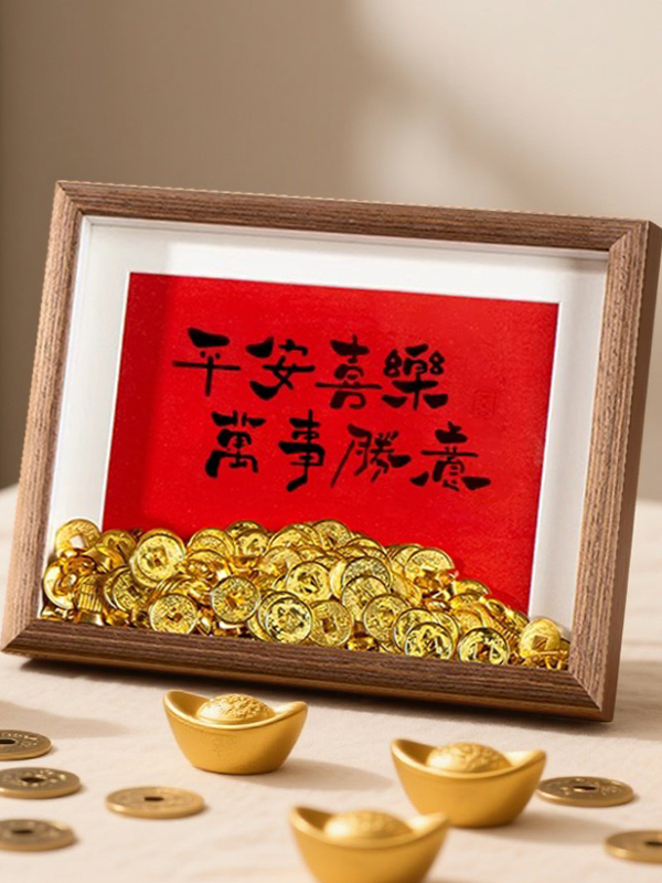 Creative DIY Gold Coin Photo F - Frame Display Wood recensione e prezzo