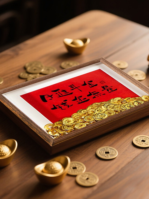 Creative DIY Gold Coin Photo F - Frame Display Wood recensione e prezzo