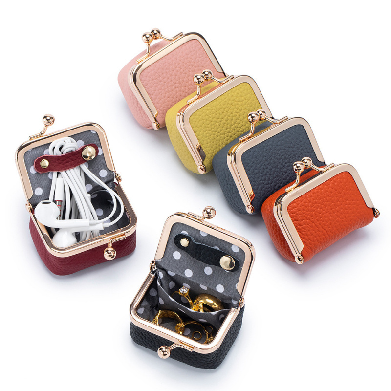 Mini Leather Coin Purse – with - Embroidery Wallet recensione e prezzo