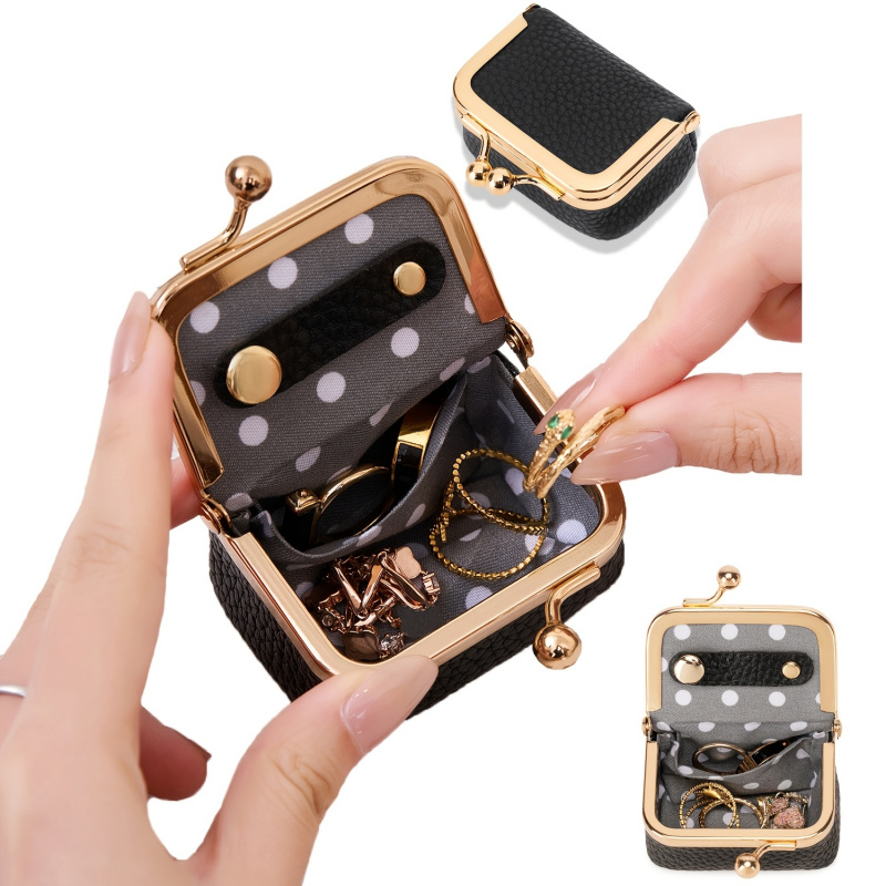 Mini Leather Coin Purse – with - Embroidery Wallet recensione e prezzo