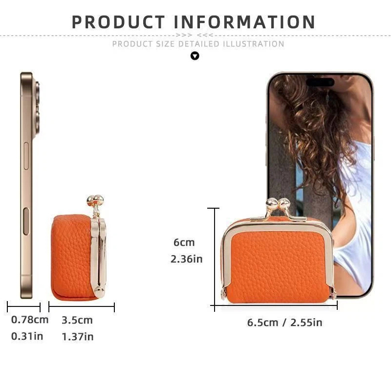 Mini Leather Coin Purse – with - Embroidery Wallet recensione e prezzo