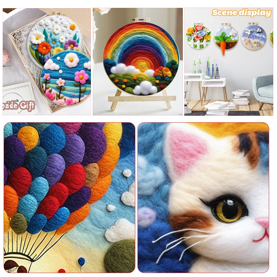20x20cm Frame With Painting DI - Embroidery For Beginners recensione e prezzo