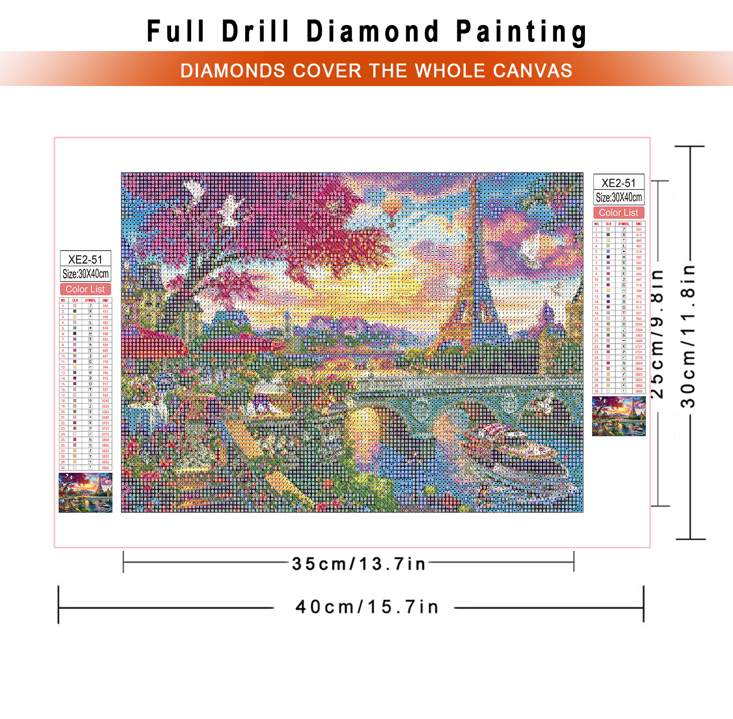1pc frameless  diamond paintin - Embroidery Garments recensione e prezzo