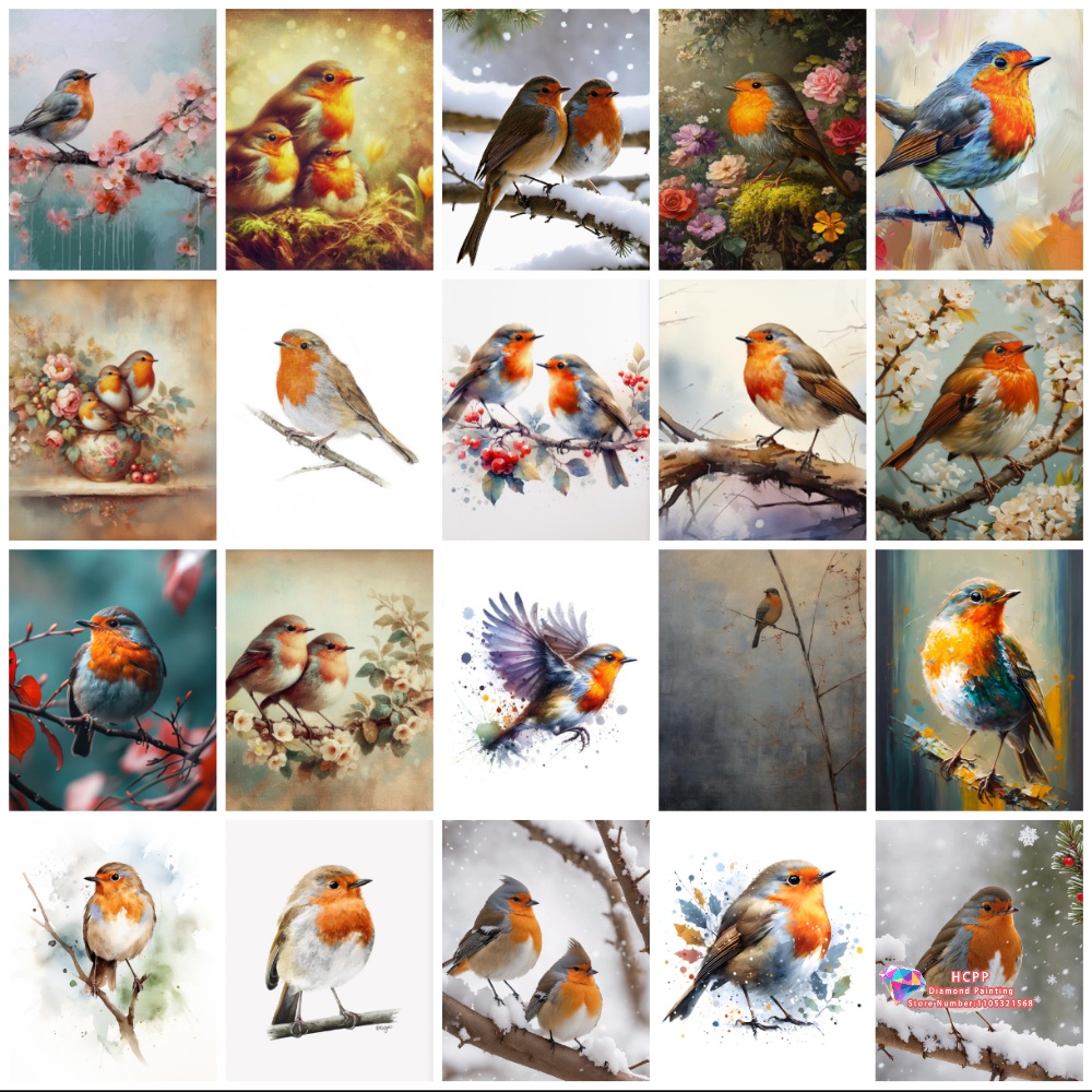 unframe Robin Bird Cute Robin  - Embroidery Garments recensione e prezzo