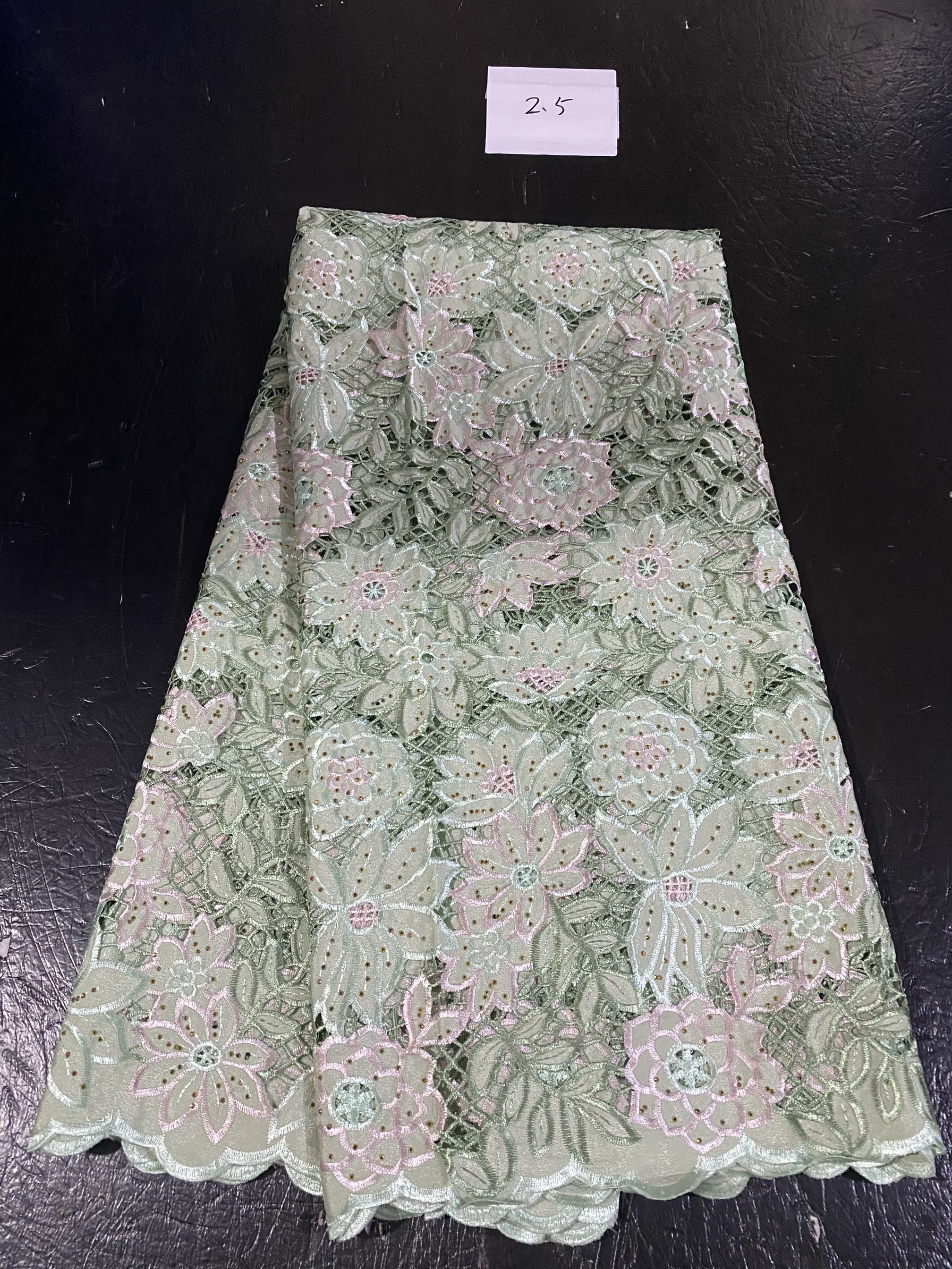 New Nigerian Tulle Lace Africa - Embroidery Net Fabric recensione e prezzo