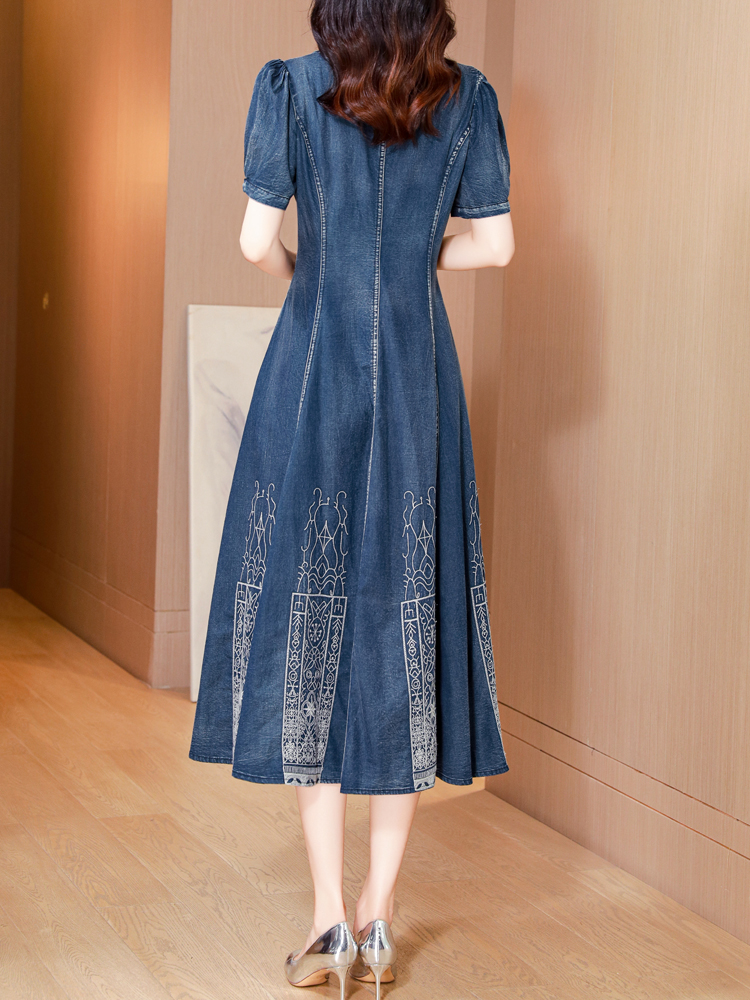 TIYIHAILEY-Long Mid-Calf Short - Embroidery Garments recensione e prezzo