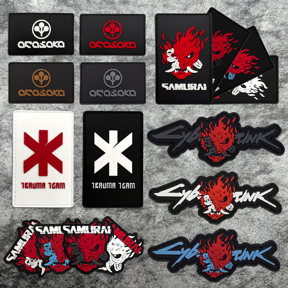 A Cyberpunk Pattern Pvc Patch, - Embroidery Effect recensione e prezzo