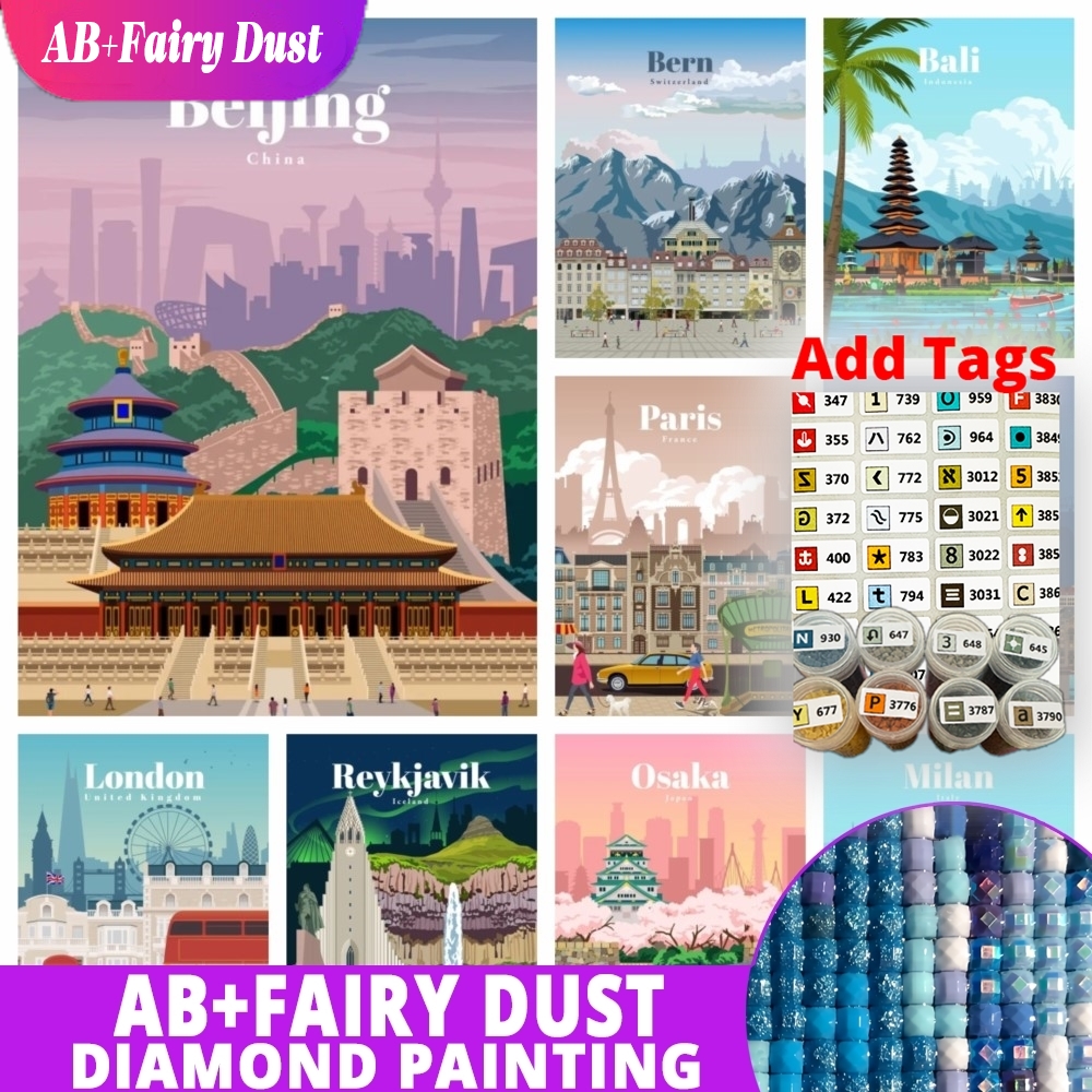 Fairy Dust AB 5d DIY Diamond A - Embroidery Bali recensione e prezzo
