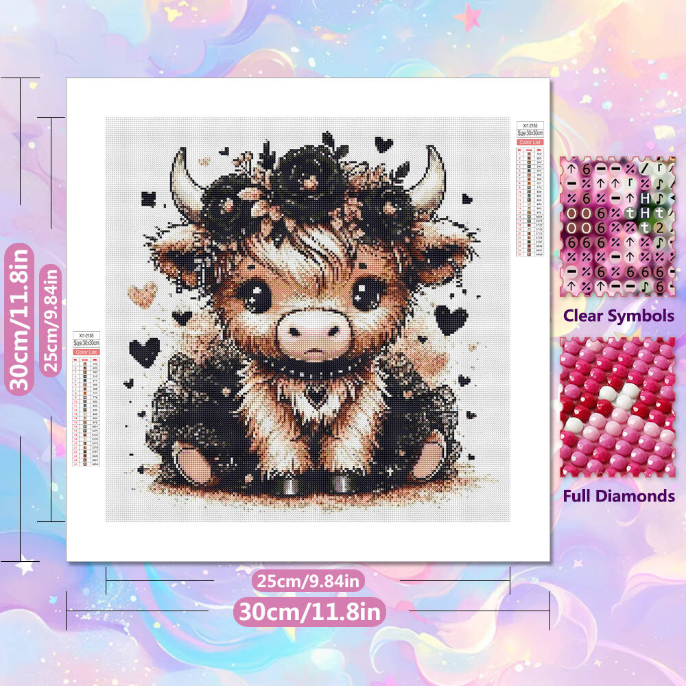 DIY Diamond Painting Highland  - Embroidery Love recensione e prezzo