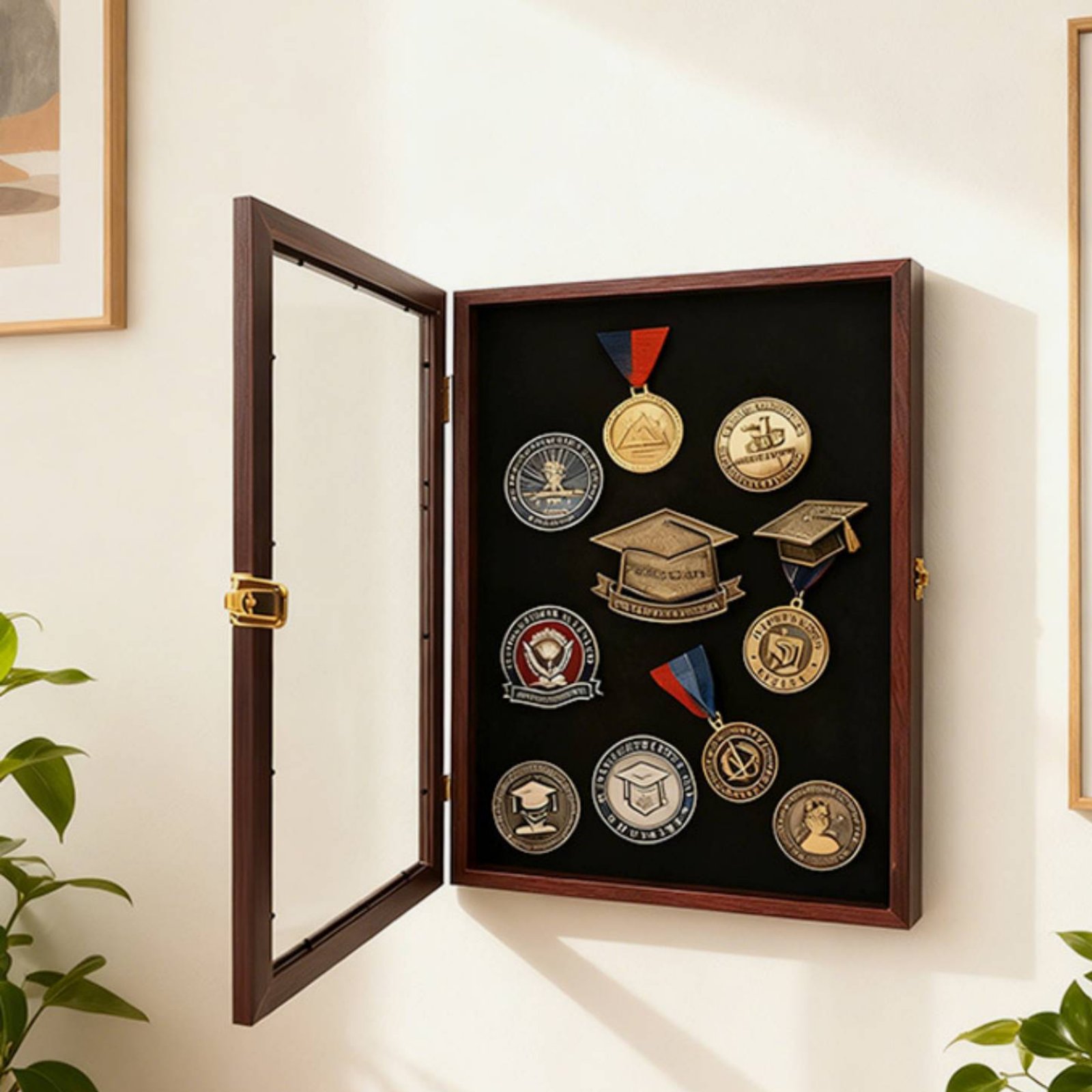 Badge Display Frame Transparen - Frame Display Wood recensione e prezzo