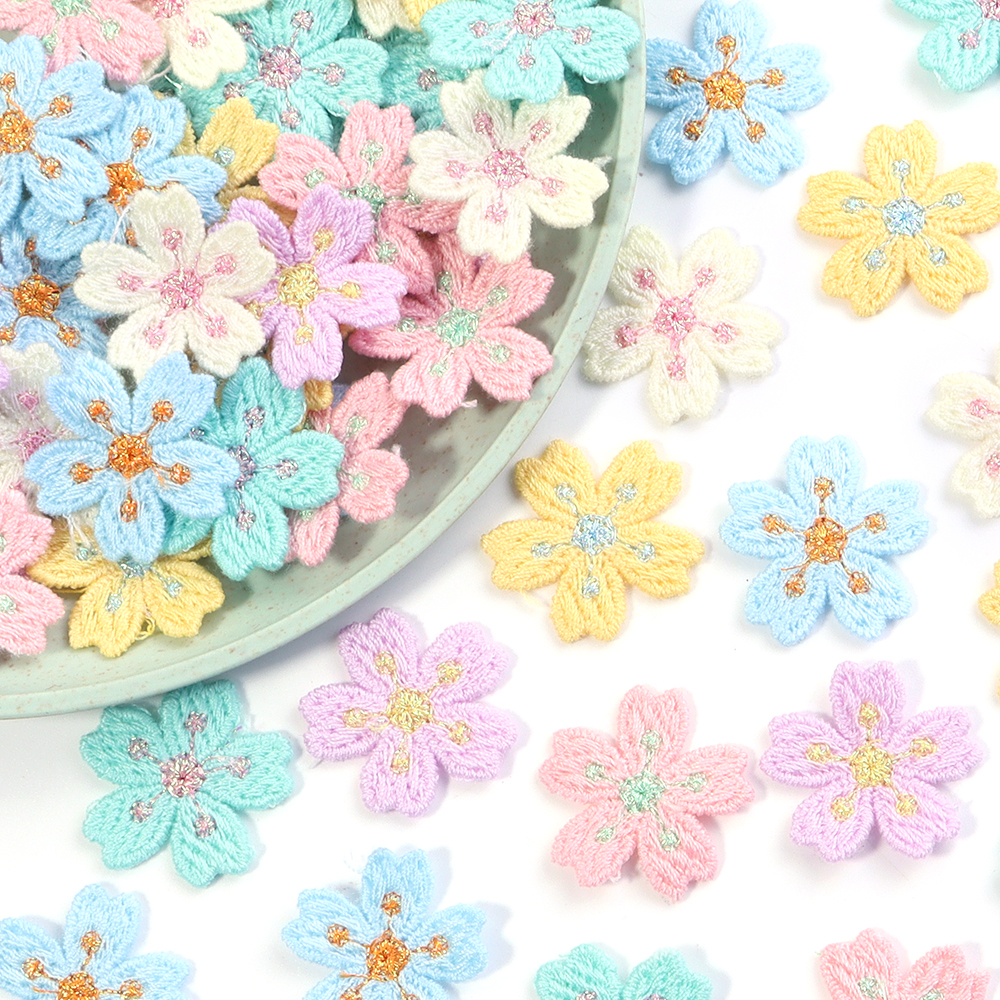 20pcs/lot Colorful 2.4cm Embro - Embroidery Garments recensione e prezzo