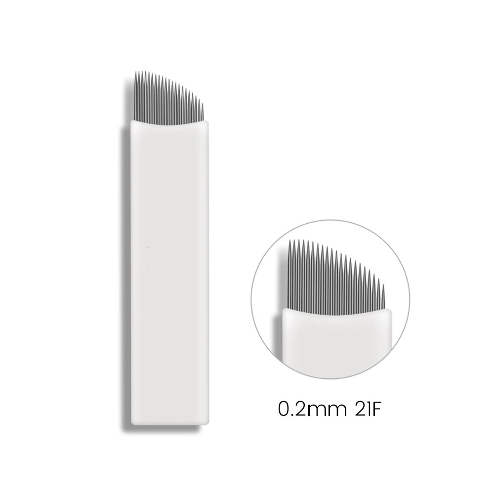 100PCS 0.2MM White 18/21 Micro - Embroidery Eyebrow recensione e prezzo