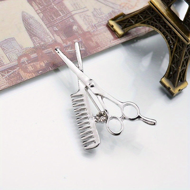 2Pcs Crystal Comb Scissors Bro - Embroidery Eyebrow recensione e prezzo