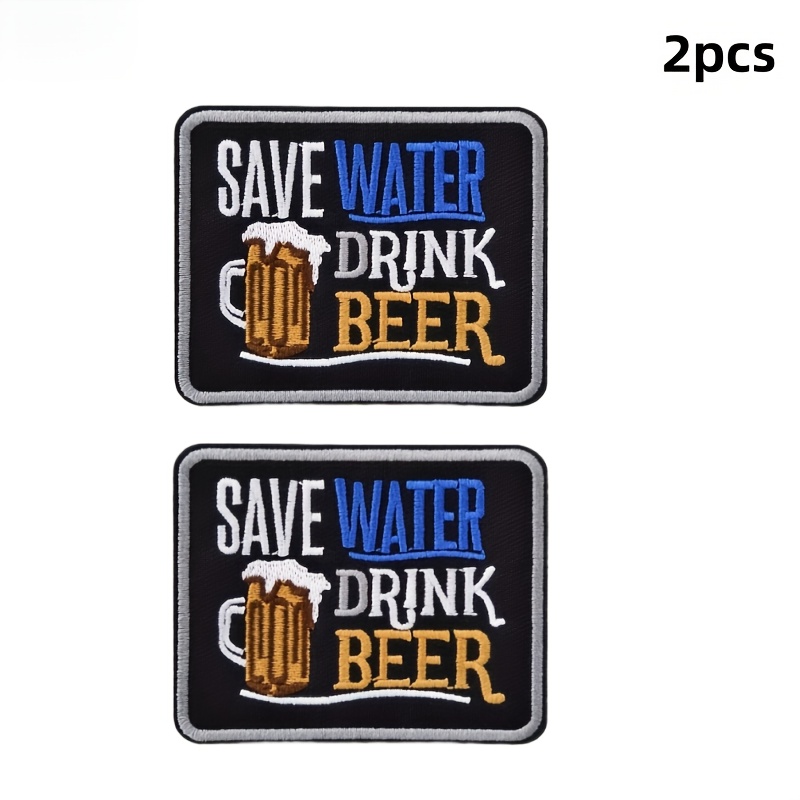 2pcs of Water-saving Beer Embr - Embroidery Font Free recensione e prezzo