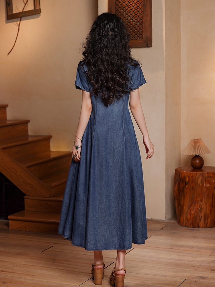 TIYIHAILEY Women Denim Dresses - Embroidery Garments recensione e prezzo