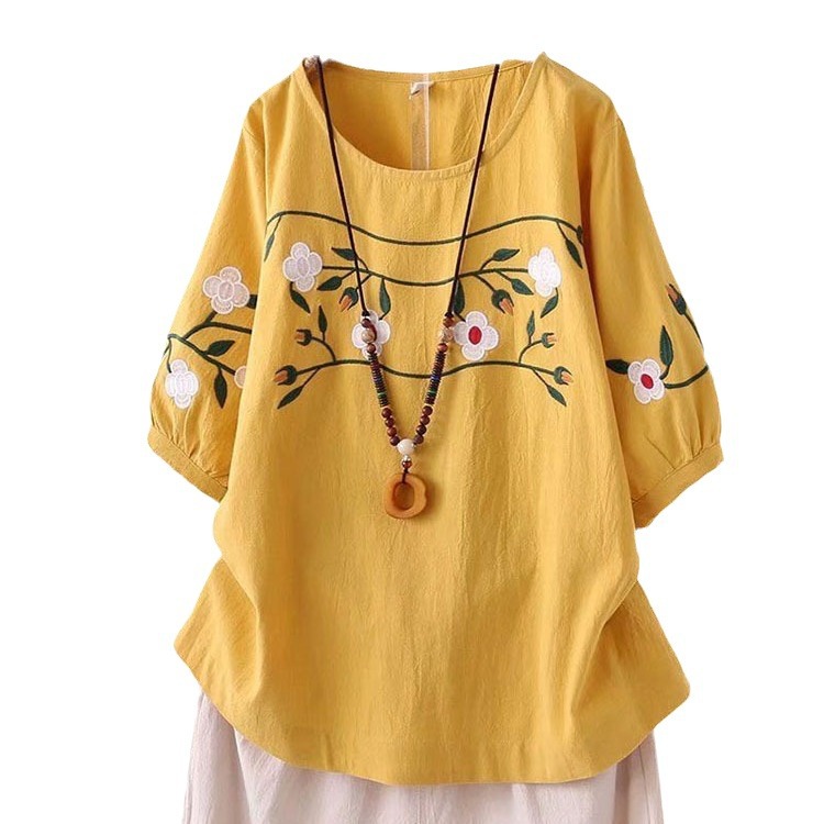 Plus-size Women's Spring and S - Embroidery Uniforms recensione e prezzo